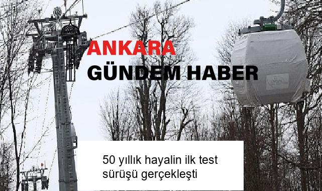 50 yıllık hayalin ilk test sürüşü gerçekleşti