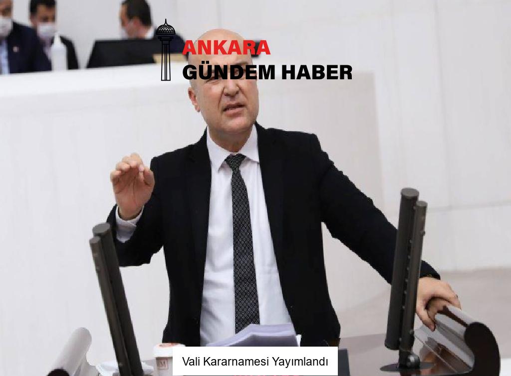 Vali Kararnamesi Yayımlandı