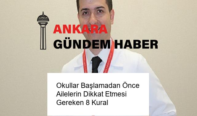 Okullar Başlamadan Önce Ailelerin Dikkat Etmesi Gereken 8 Kural