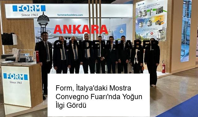 Form, İtalya’daki Mostra Convegno Fuarı’nda Yoğun İlgi Gördü