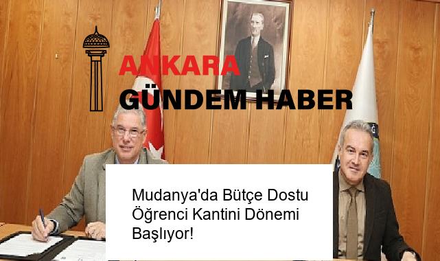 Mudanya’da Bütçe Dostu Öğrenci Kantini Dönemi Başlıyor!