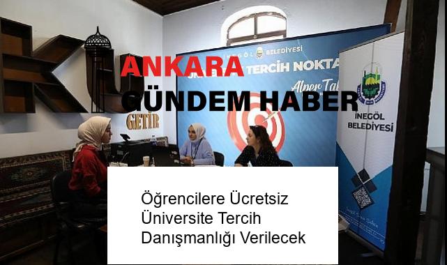 Öğrencilere Ücretsiz Üniversite Tercih Danışmanlığı Verilecek