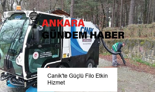 Canik’te Güçlü Filo Etkin Hizmet