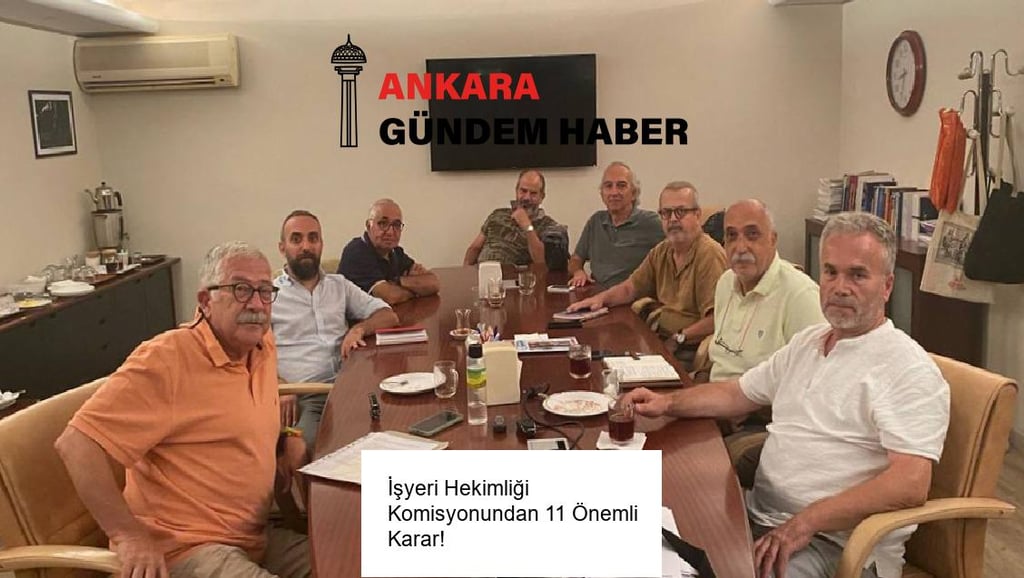 İşyeri Hekimliği Komisyonundan 11 Önemli Karar!