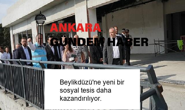 Beylikdüzü’ne yeni bir sosyal tesis daha kazandırılıyor.