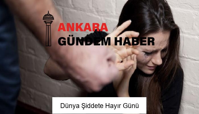 Dünya Şiddete Hayır Günü