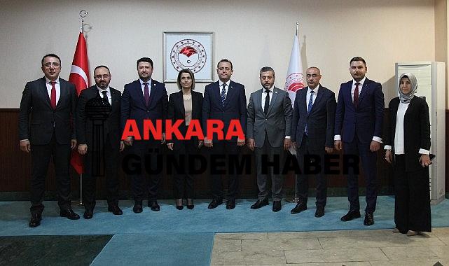 Nevşehir heyetinden Bakan Yardımcısı Gizligider’e ziyaret