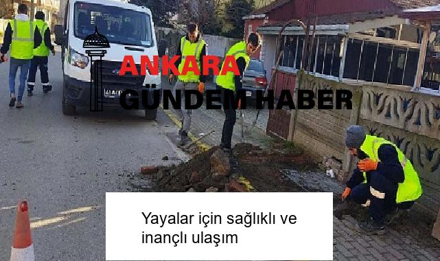 Yayalar için sağlıklı ve inançlı ulaşım