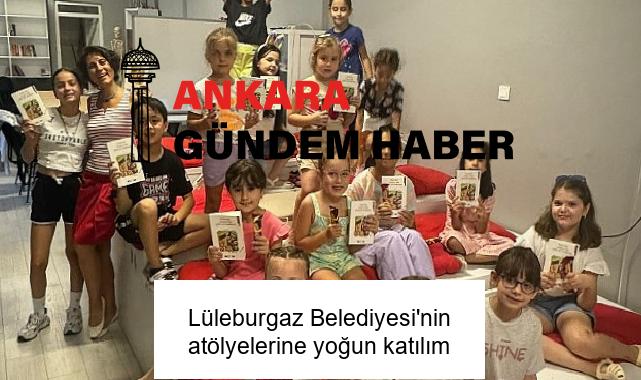 Lüleburgaz Belediyesi’nin atölyelerine yoğun katılım