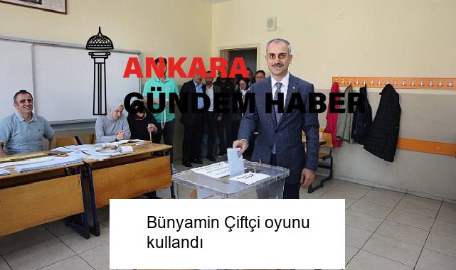Bünyamin Çiftçi oyunu kullandı