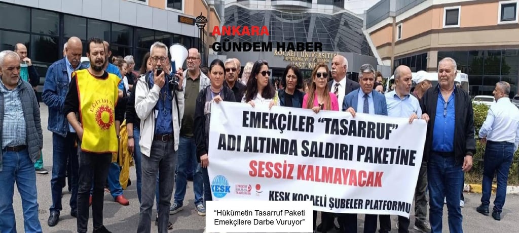 “Hükümetin Tasarruf Paketi Emekçilere Darbe Vuruyor”