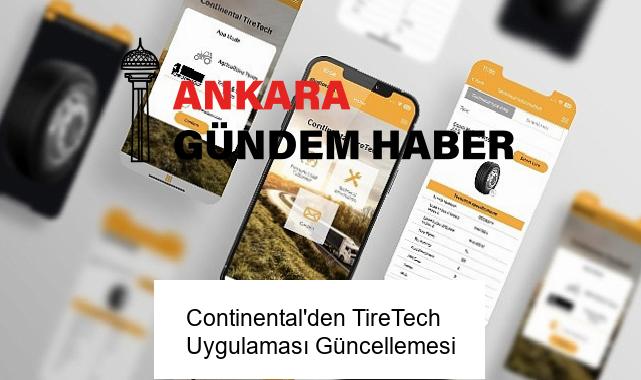 Continental’den TireTech Uygulaması Güncellemesi