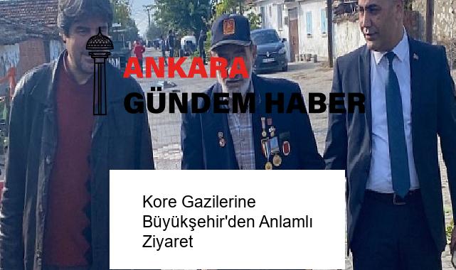Kore Gazilerine Büyükşehir’den Anlamlı Ziyaret