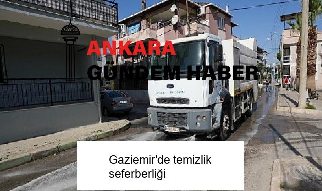 Gaziemir’de temizlik seferberliği