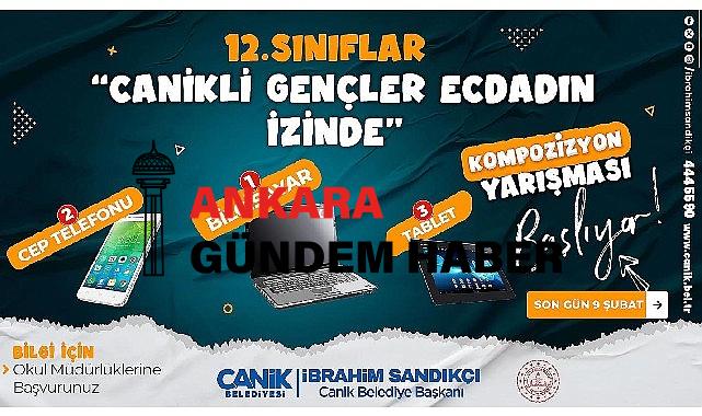Canik’ten Cumhuriyetin 100 Yılına Özel Yarışma