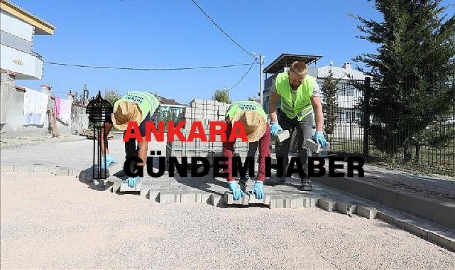 Akhisar Mahallesinde Yol Kaplama Çalışmalarında Sona Gelindi