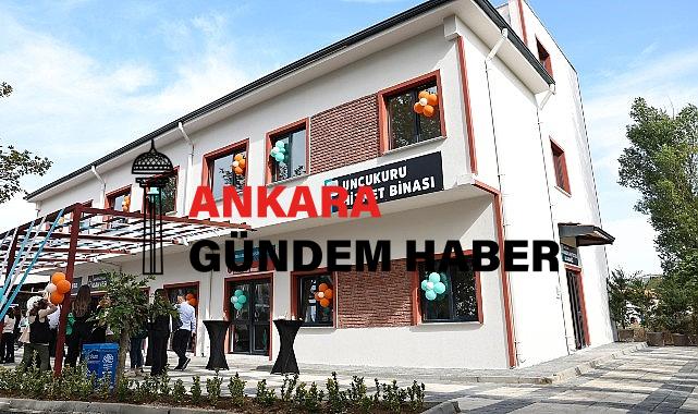 Nilüfer Belediyesi Unçukuru hizmet binası açıldı