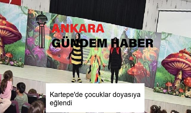 Kartepe’de çocuklar doyasıya eğlendi