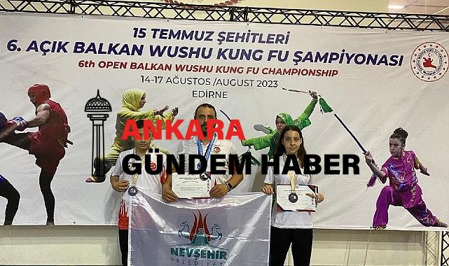 Nevşehir Belediyesi Gençlik ve Spor Kulübü sporcuları Avrupa Şampiyonası öncesi Türk Milli Takımına seçildi
