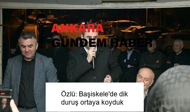 Özlü: Başiskele’de dik duruş ortaya koyduk