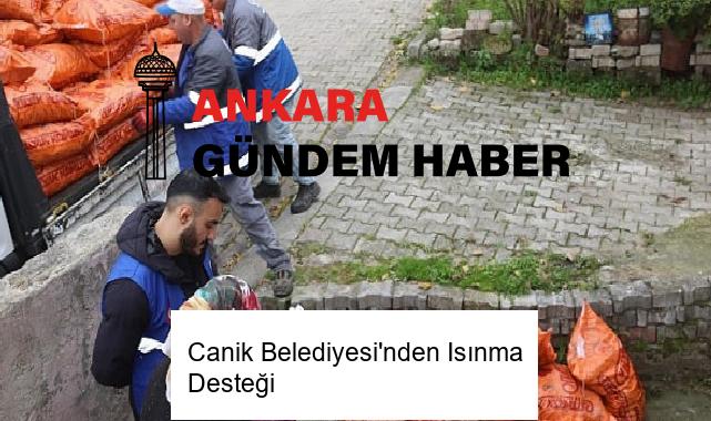 Canik Belediyesi’nden Isınma Desteği