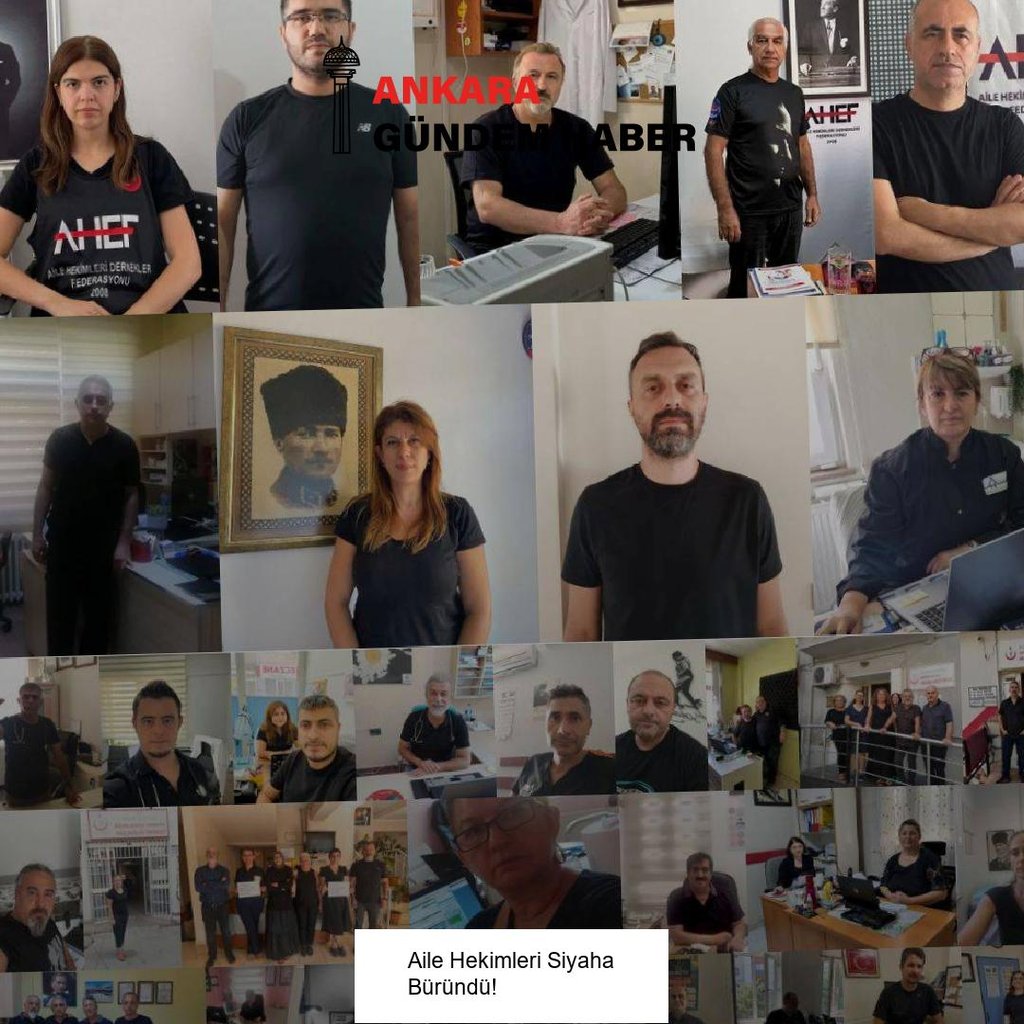 Aile Hekimleri Siyaha Büründü!