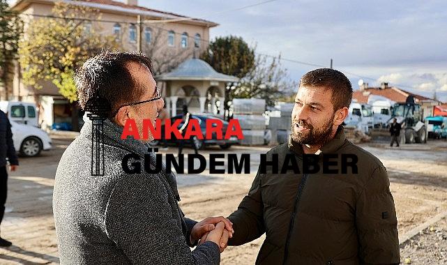 Başkan Savran yeni oto galericiler sitesi’nde devam eden üstyapı çalışmalarını inceledi