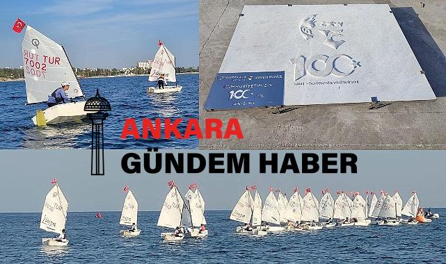 QTerminals Antalya 700 kiloluk anıt mermer taşını denize indirdi