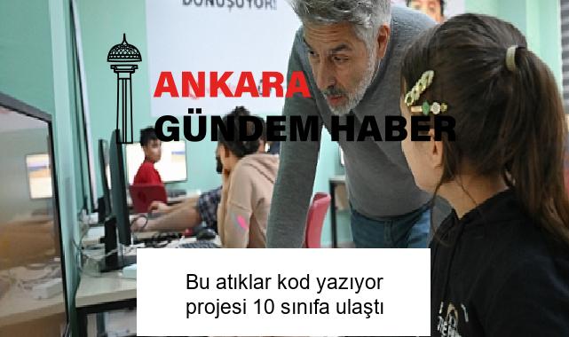 Bu atıklar kod yazıyor projesi 10 sınıfa ulaştı