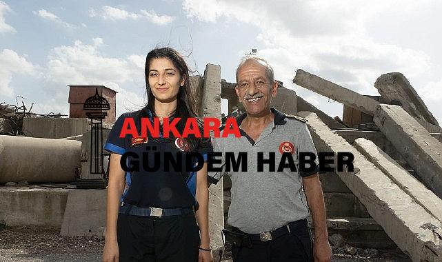 Depremzede Simge itfaiyeci oldu