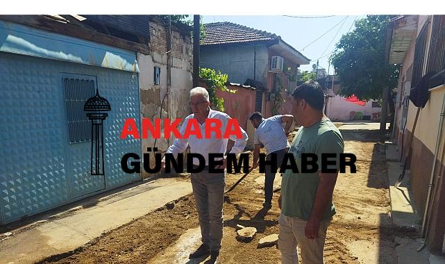 Lider Eriş, yıpranan yollar için alanda