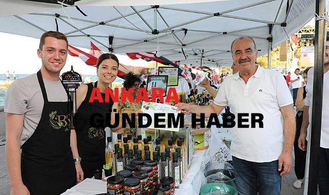 Tirilye zeytin şenliği ile çoştu 