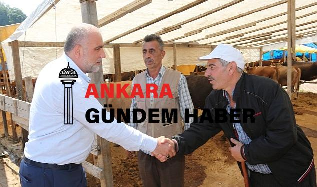 Canik’te Hayvan Pazarı Açıldı