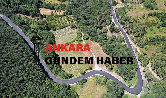Karamürsel Senaiye-İznik yolu asfaltlandı