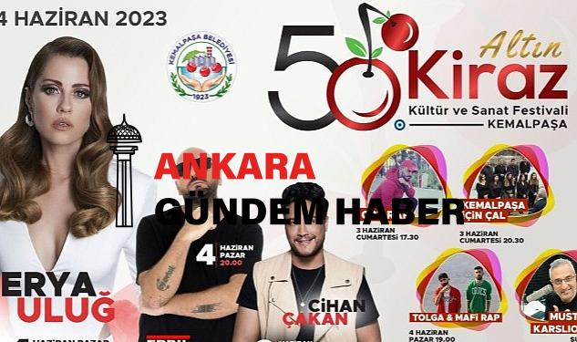 Kiraz Şenliği Coşkusu Başlıyor