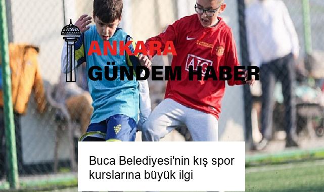 Buca Belediyesi’nin kış spor kurslarına büyük ilgi