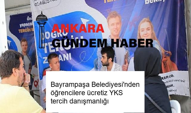 Bayrampaşa Belediyesi’nden öğrencilere ücretiz YKS tercih danışmanlığı