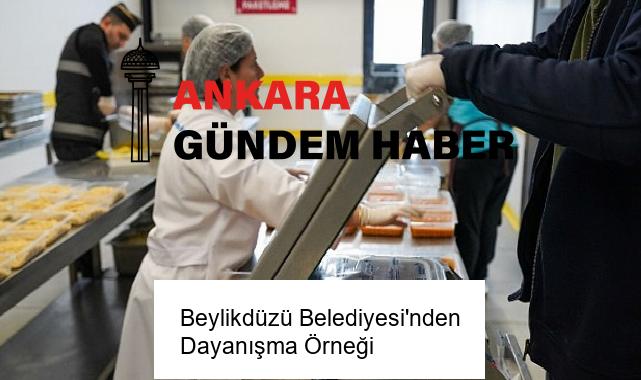 Beylikdüzü Belediyesi’nden Dayanışma Örneği