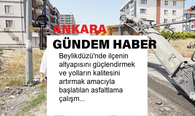 Beylikdüzü’nde ilçenin altyapısını güçlendirmek ve yolların kalitesini artırmak amacıyla başlatılan asfaltlama çalışmaları tüm hızıyla devam ediyor
