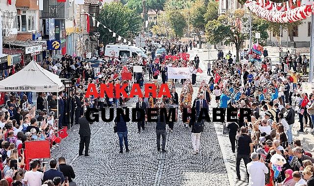 Bergama’da Cumhuriyet Bayramı coşkuyla kutlandı