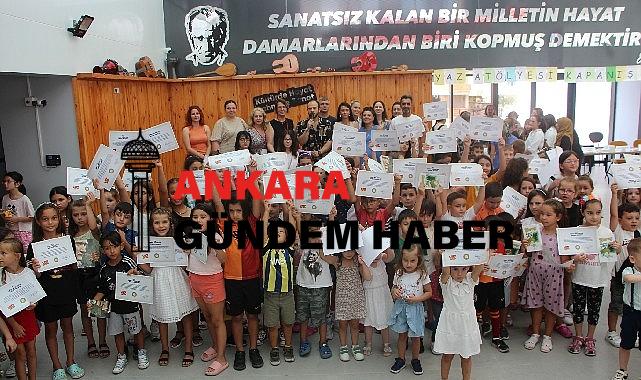 Saray Belediyesi Yaz Atölyeleri kapanış töreni yapıldı