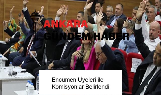 Encümen Üyeleri ile Komisyonlar Belirlendi