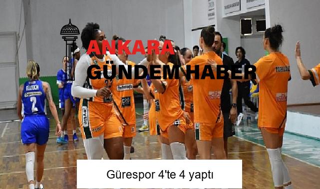 Gürespor 4’te 4 yaptı