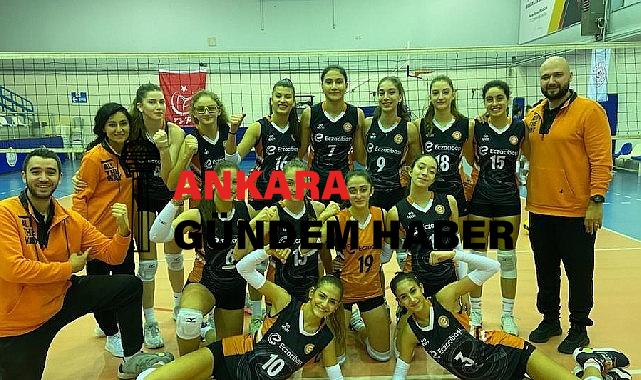 Eczacıbaşı 2. Lig Voleybol Takımı Deplasmanda Kazandı