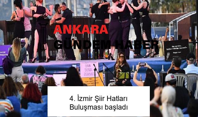 4. İzmir Şiir Hatları Buluşması başladı