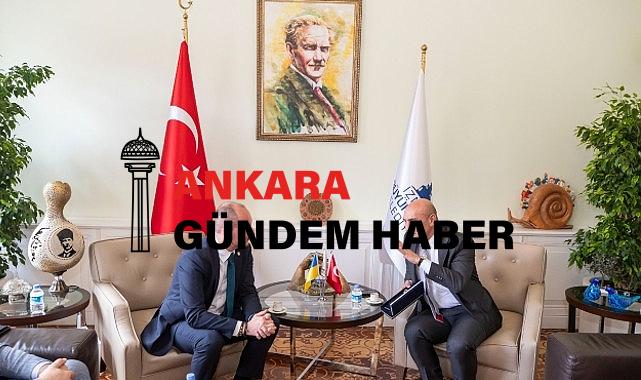 Soyer Ukrayna’nın İstanbul Başkonsolosu Nedilskyi’i ağırladı