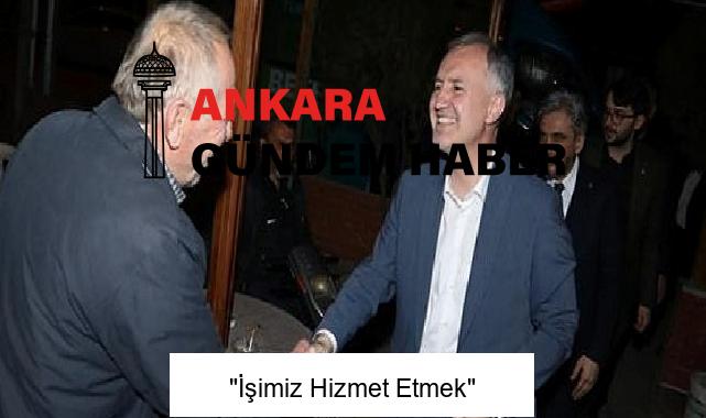 “İşimiz Hizmet Etmek”