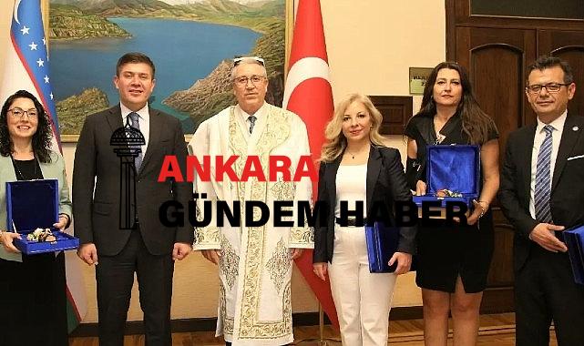 Ege Üniversitesi Heyeti Özbekistan’daki temaslarını sürdürüyor