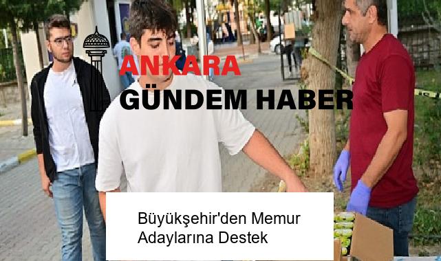 Büyükşehir’den Memur Adaylarına Destek