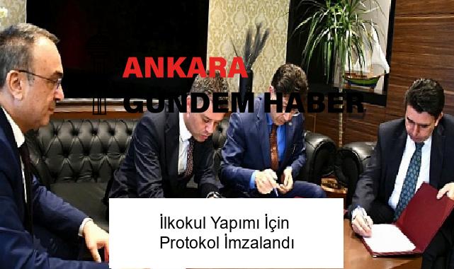 İlkokul Yapımı İçin Protokol İmzalandı